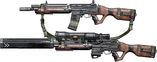 Maverick Assault Rifle & Sniper Rifle