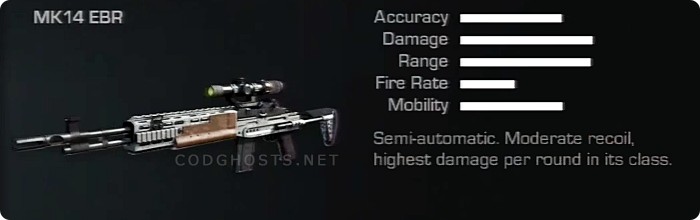 MK14 EBR Stats And Description