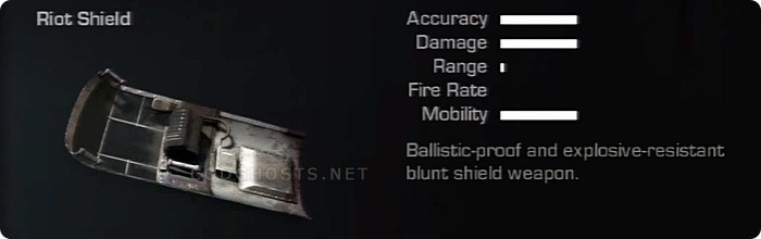 RIOT SHIELD Stats And Description