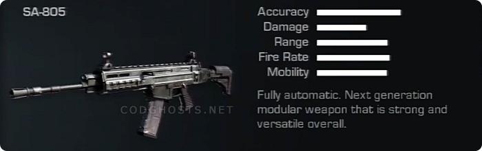 SA-805 Stats And Description